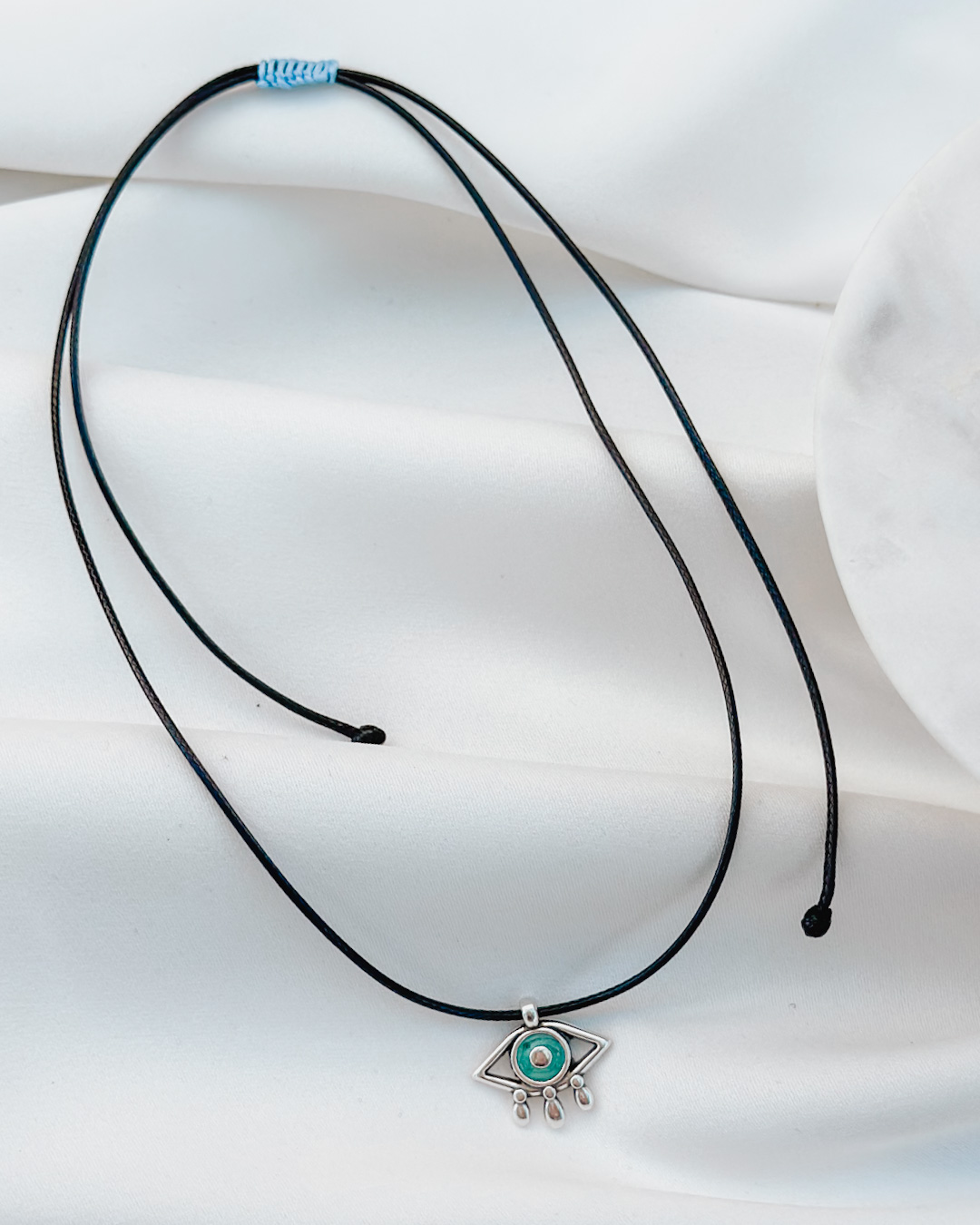 Silver plated Evil Eye